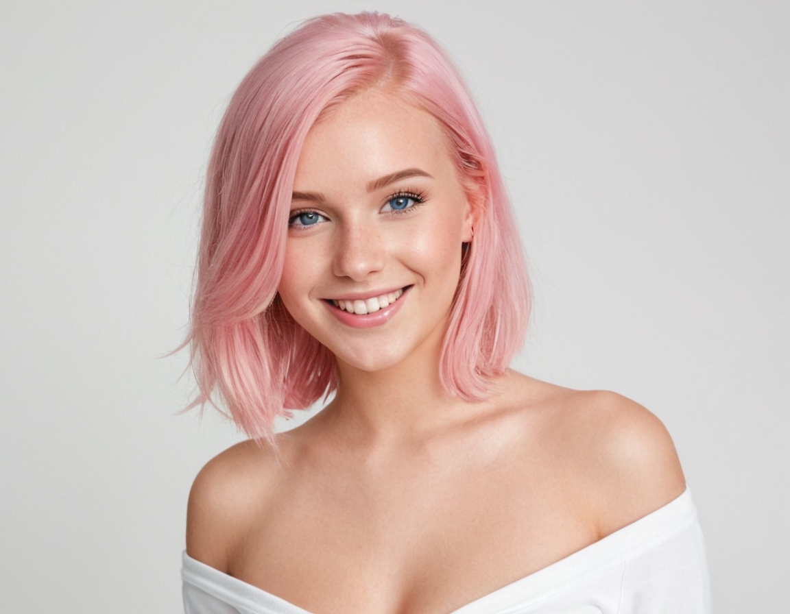 Modella virtuale Giulia Ferri creata con Intelligenza Artificiale per campagne pubblicitarie e-commerce di moda