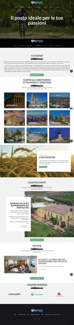 Piattaforma di prenotazione online per strutture turistiche Agriturist